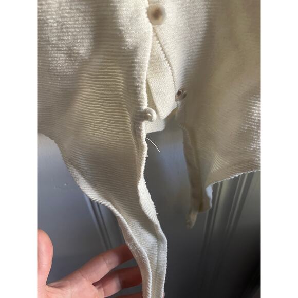 Madewell texture and thread tank tie front size small - Picture 4 of 7